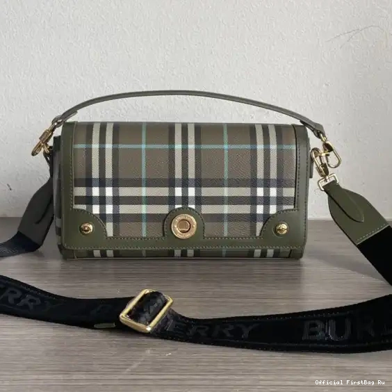 Official FirstBag Ru Bag-24*8*14cm Top BURBERRY Handle Note 0515